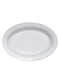 Goldband Oval Platter